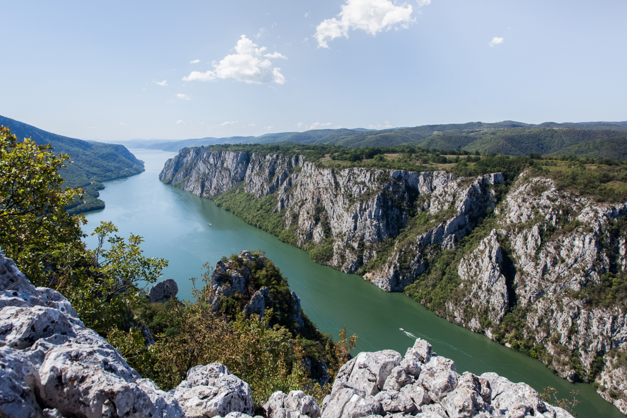 Donau in Serbien