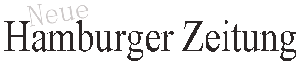 Neue Hamburger Zeitung